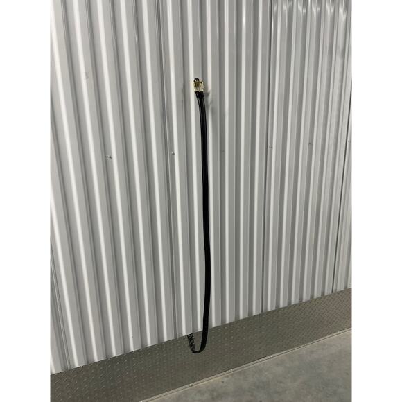 Mens Black Belt with Brass tone buckle 2XL - Picture 2 of 4